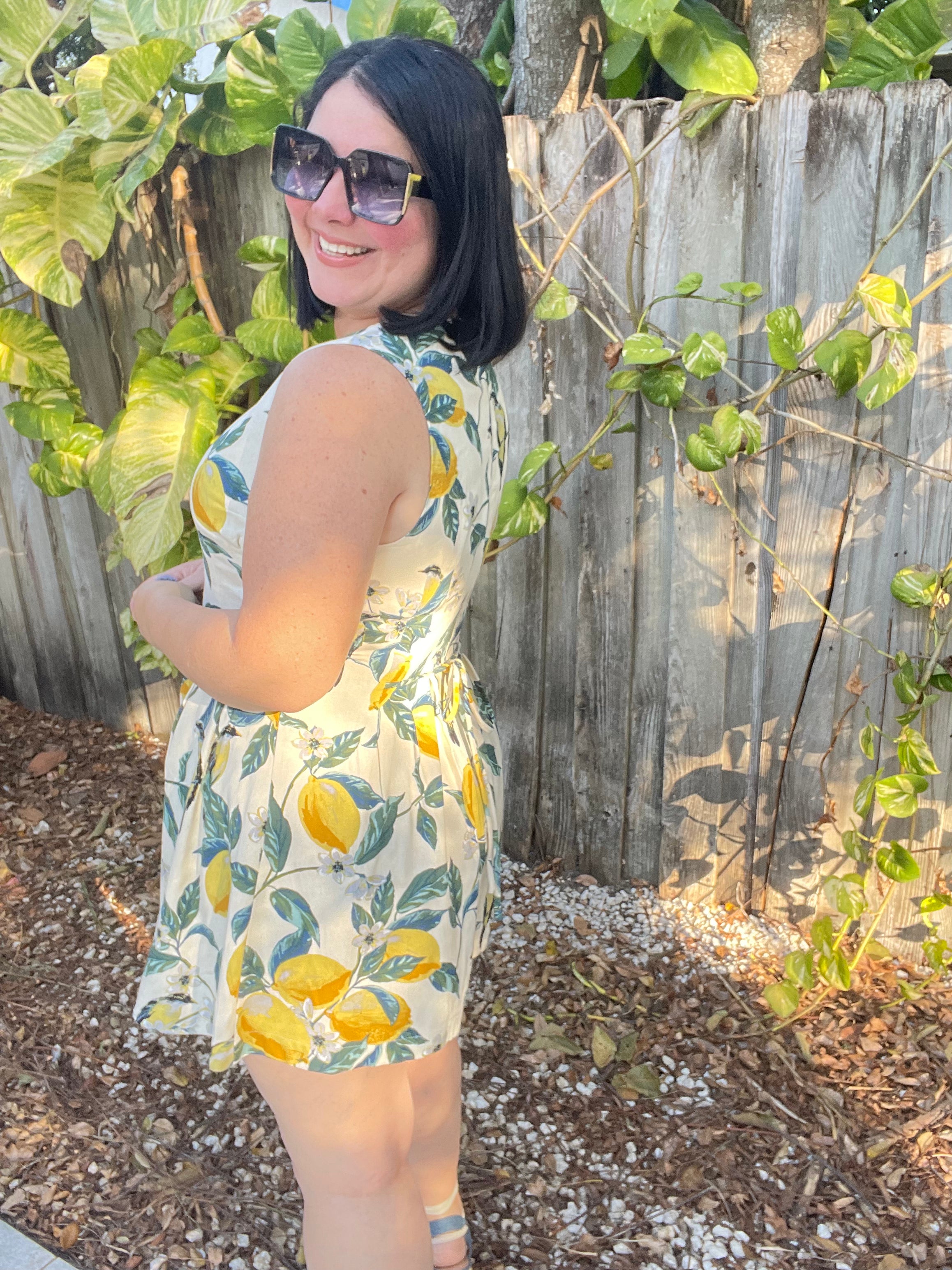 Fresh Squeeze Plunge Romper