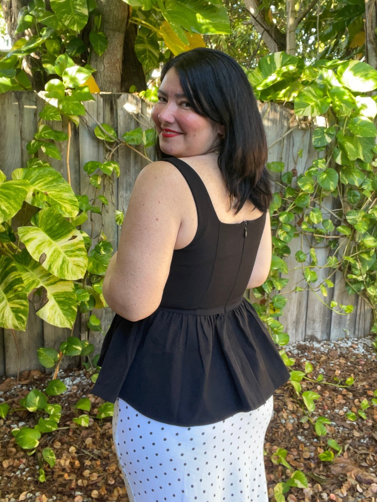 She Sets the Tone Peplum Top