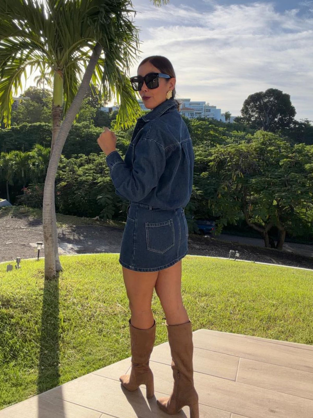 A Little Too Cool Denim Set