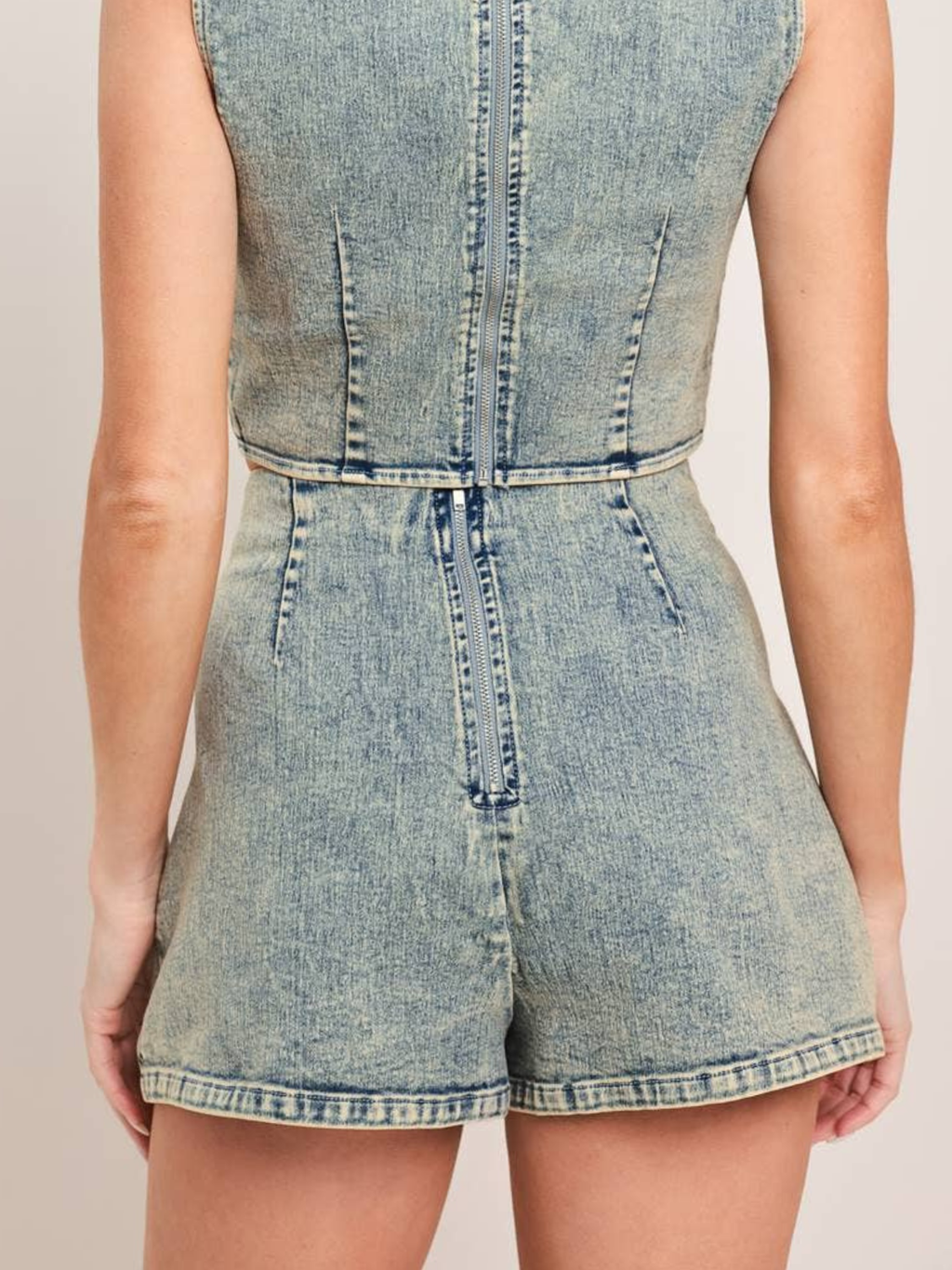 Too Cute to Skip Denim Skort