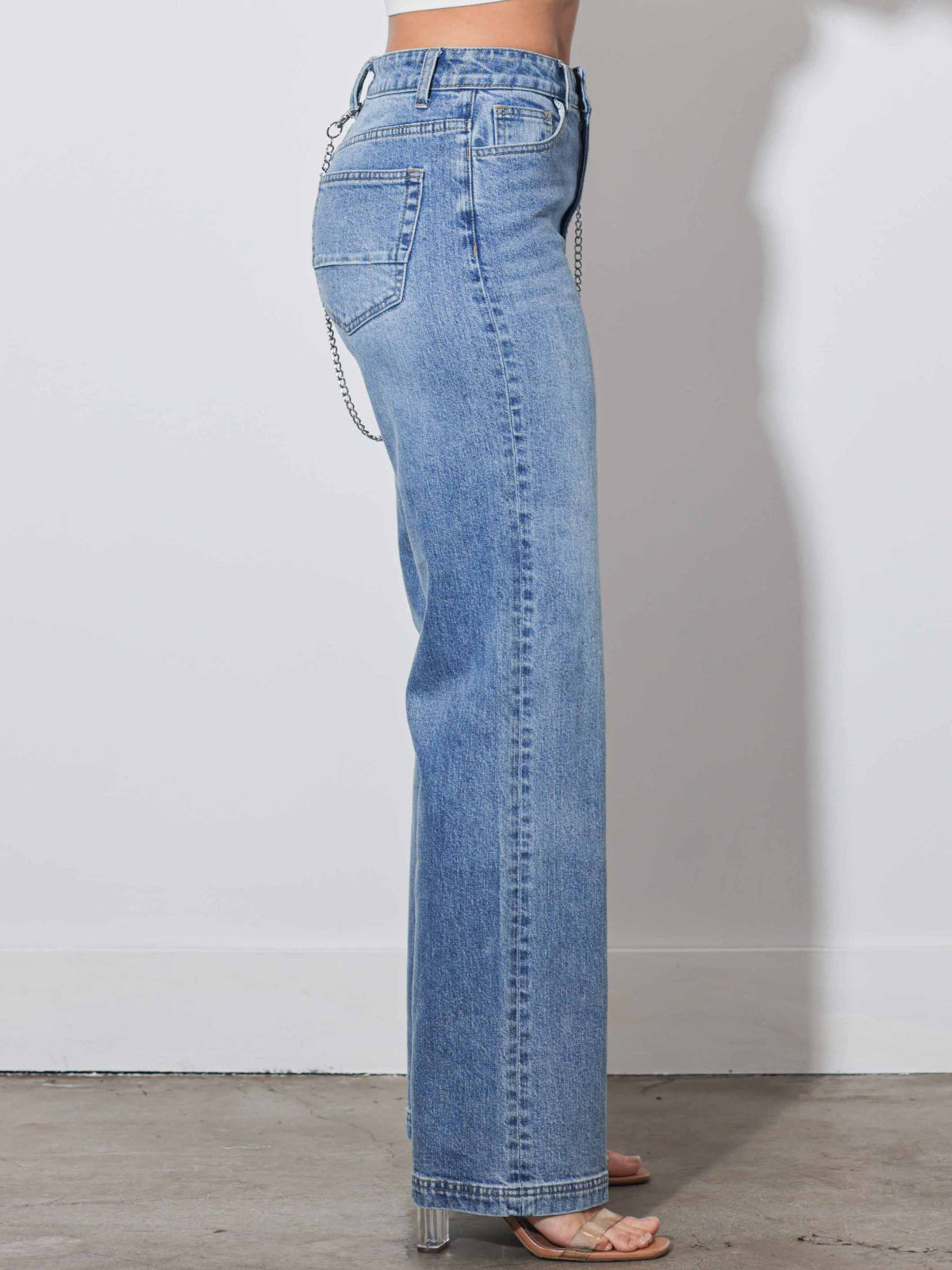 Urban Token Jeans (With Detachable Metal Charm)