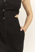 Define Me Denim Midi Dress
