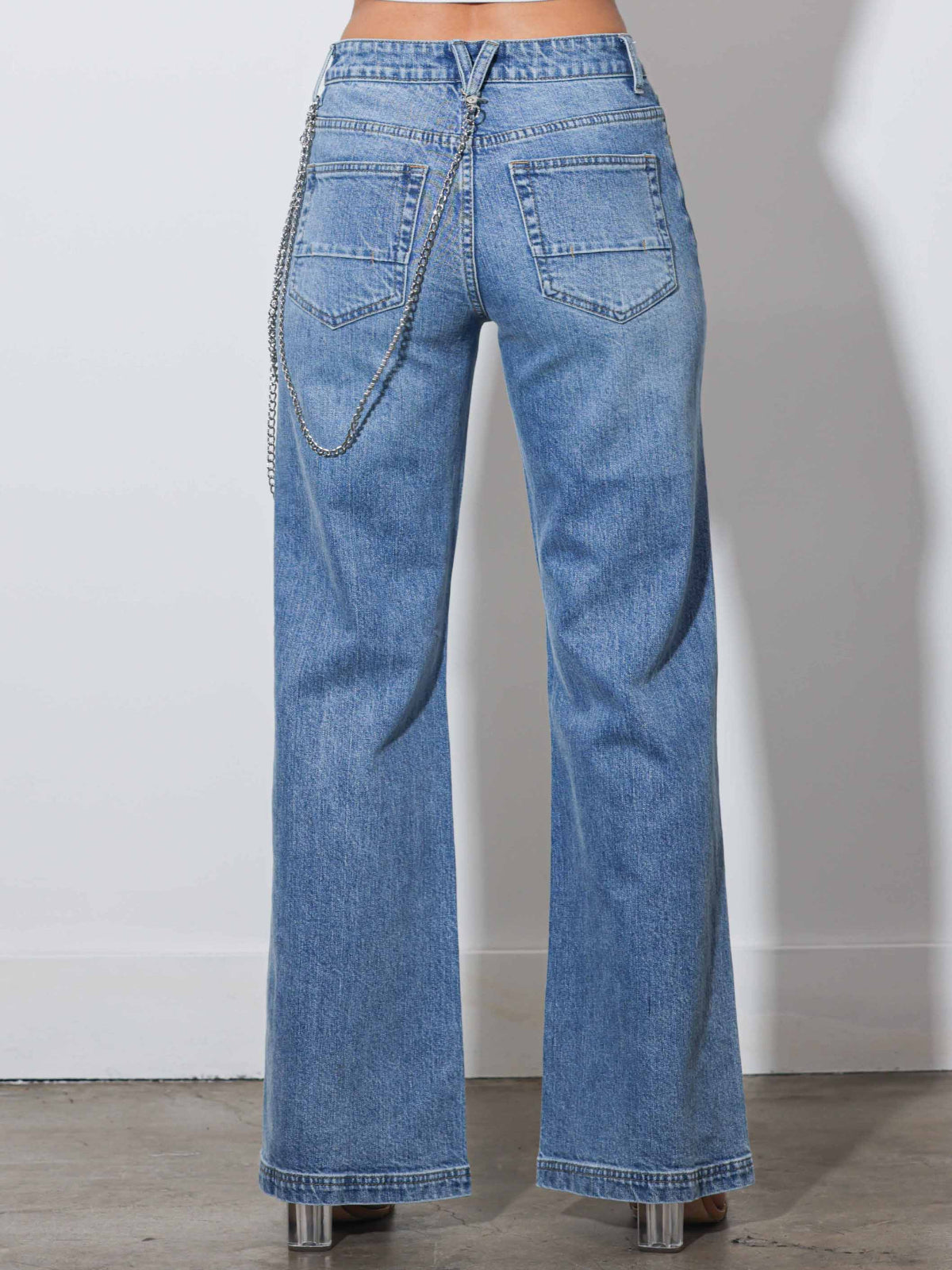 Urban Token Jeans (With Detachable Metal Charm)