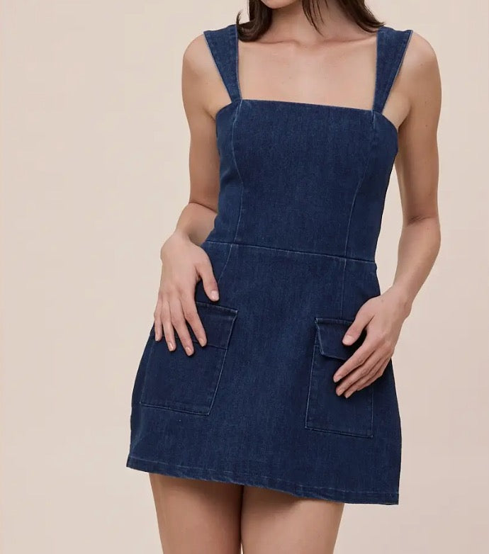 The Striking Simplicity Mini Dress