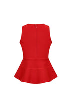 All Tied Up in Love Peplum Top