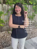 Atelier Indigo Top