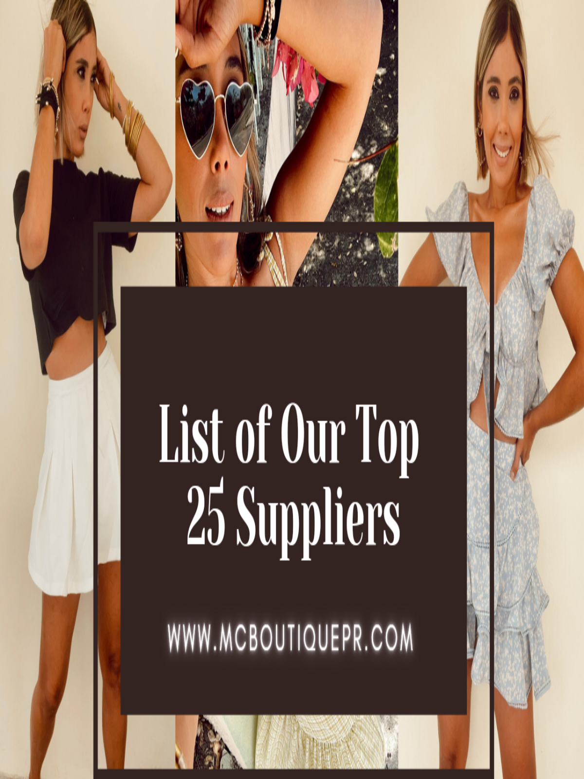 List of Our Top 25 Suppliers