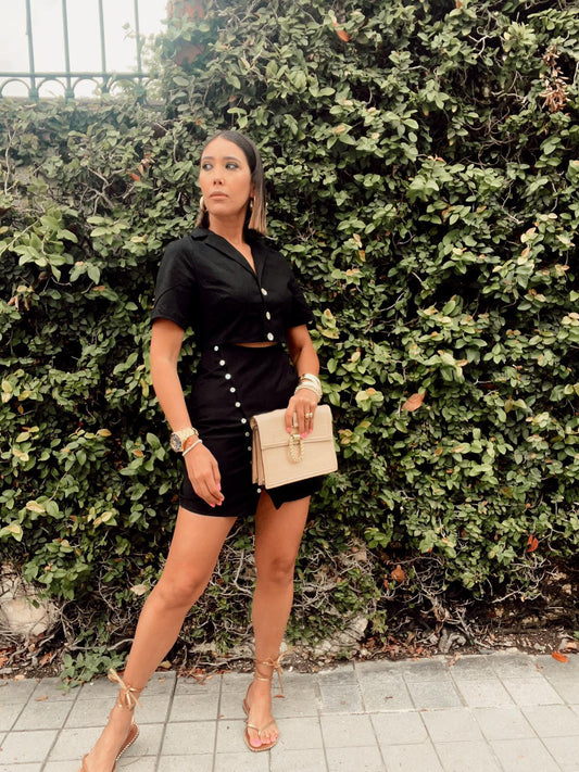 Dawn Short Sleeve Blazer Dress