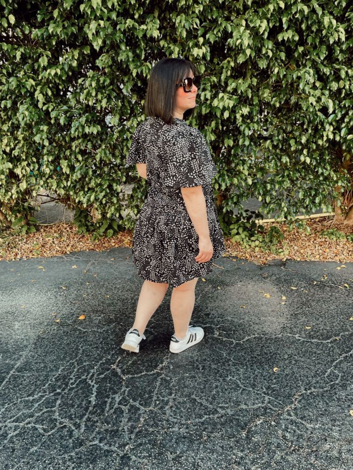 Trapeze clearance mini dress