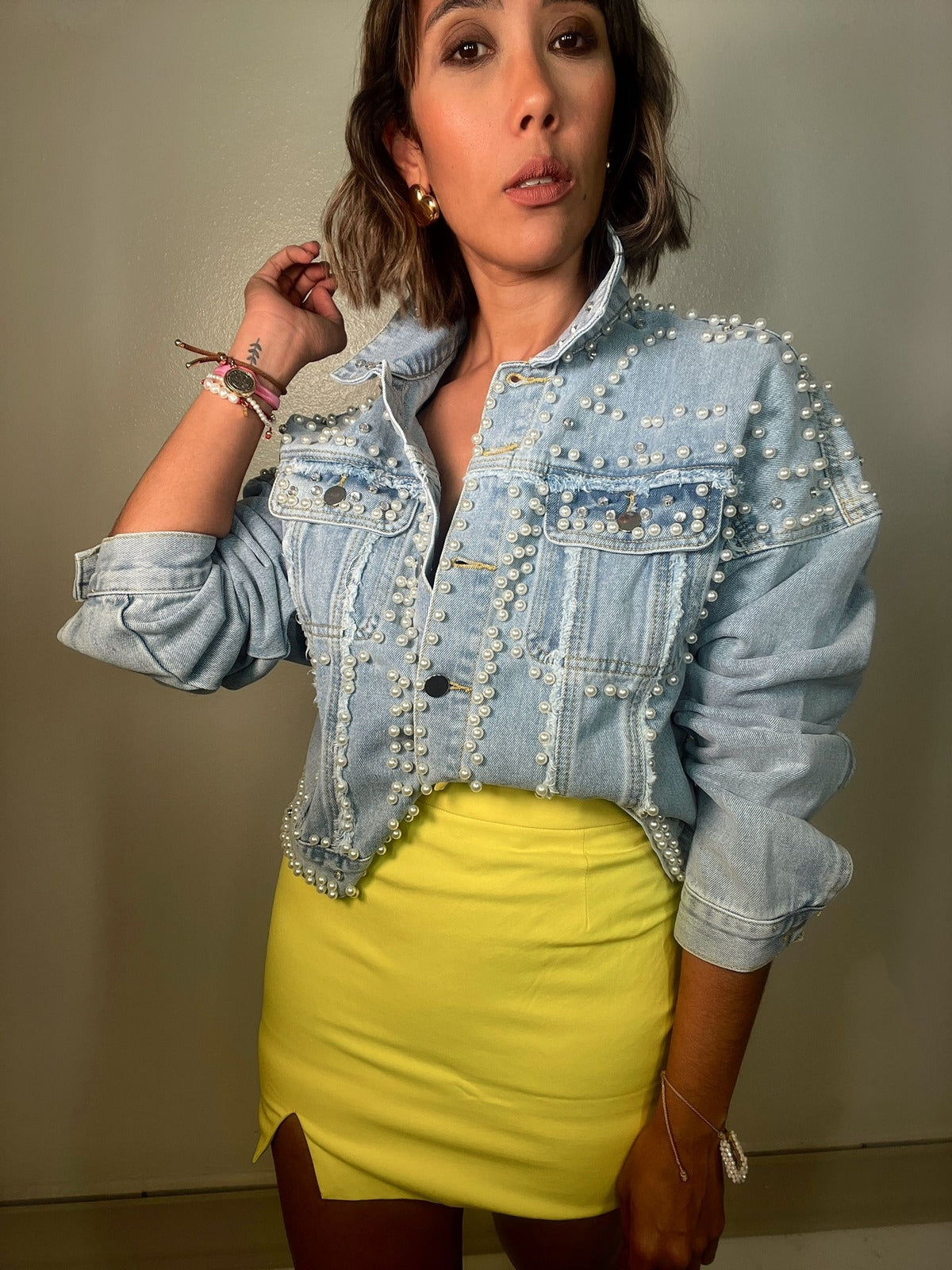 Take Command Mini Skirt