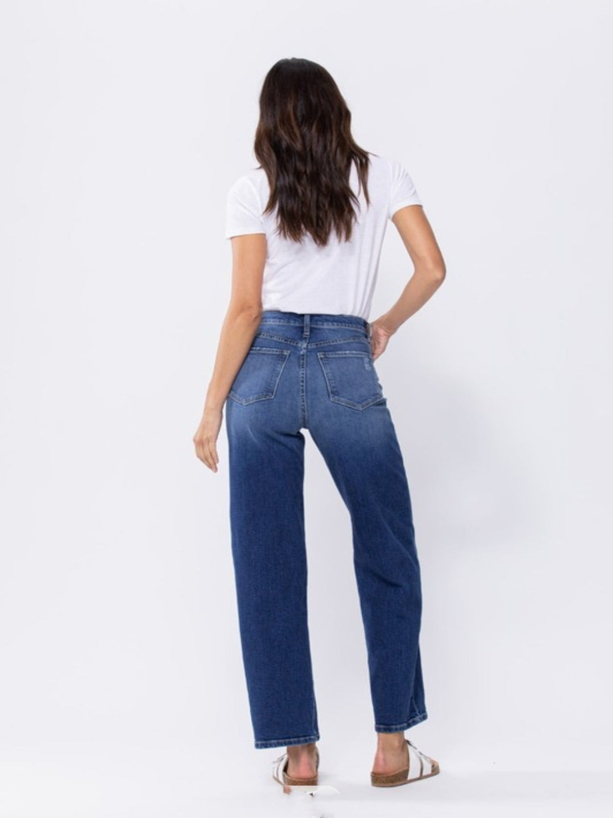 High Rise Loose Fit Jeans