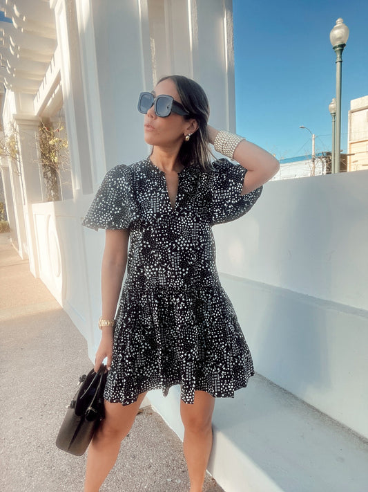 Monaco Trapeze Mini Dress