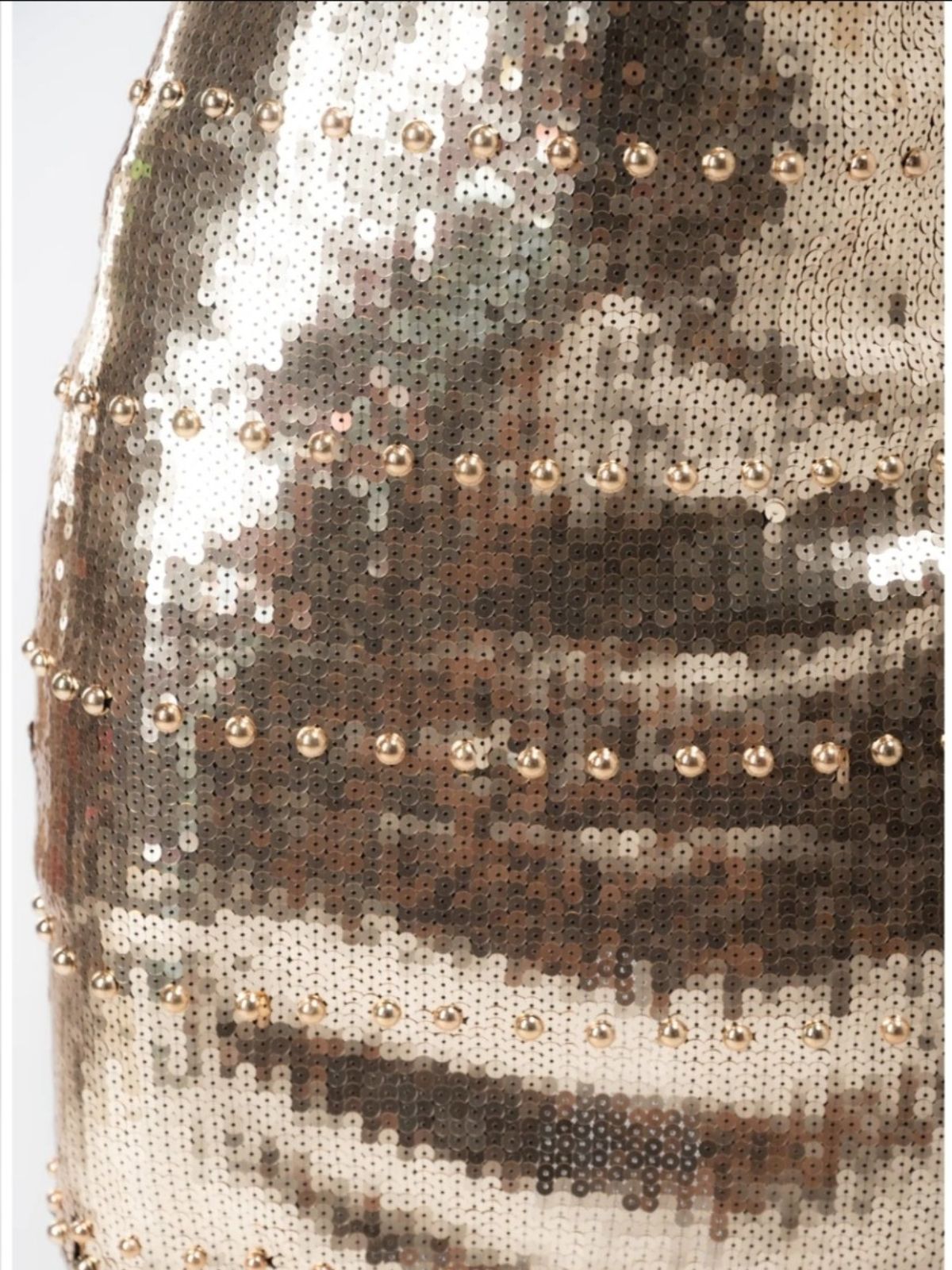 Gold Digger Sequin Mini Skirt