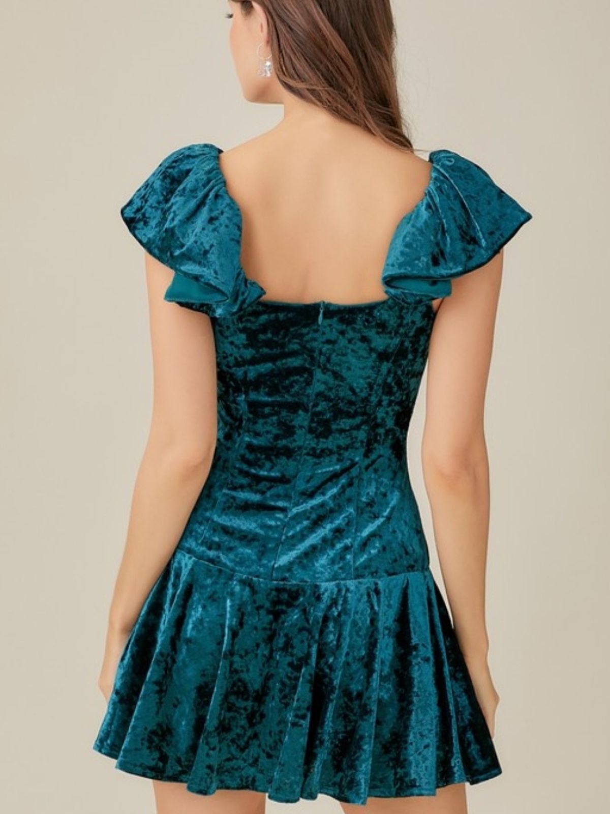 Planning to Party Velvet Mini Dress