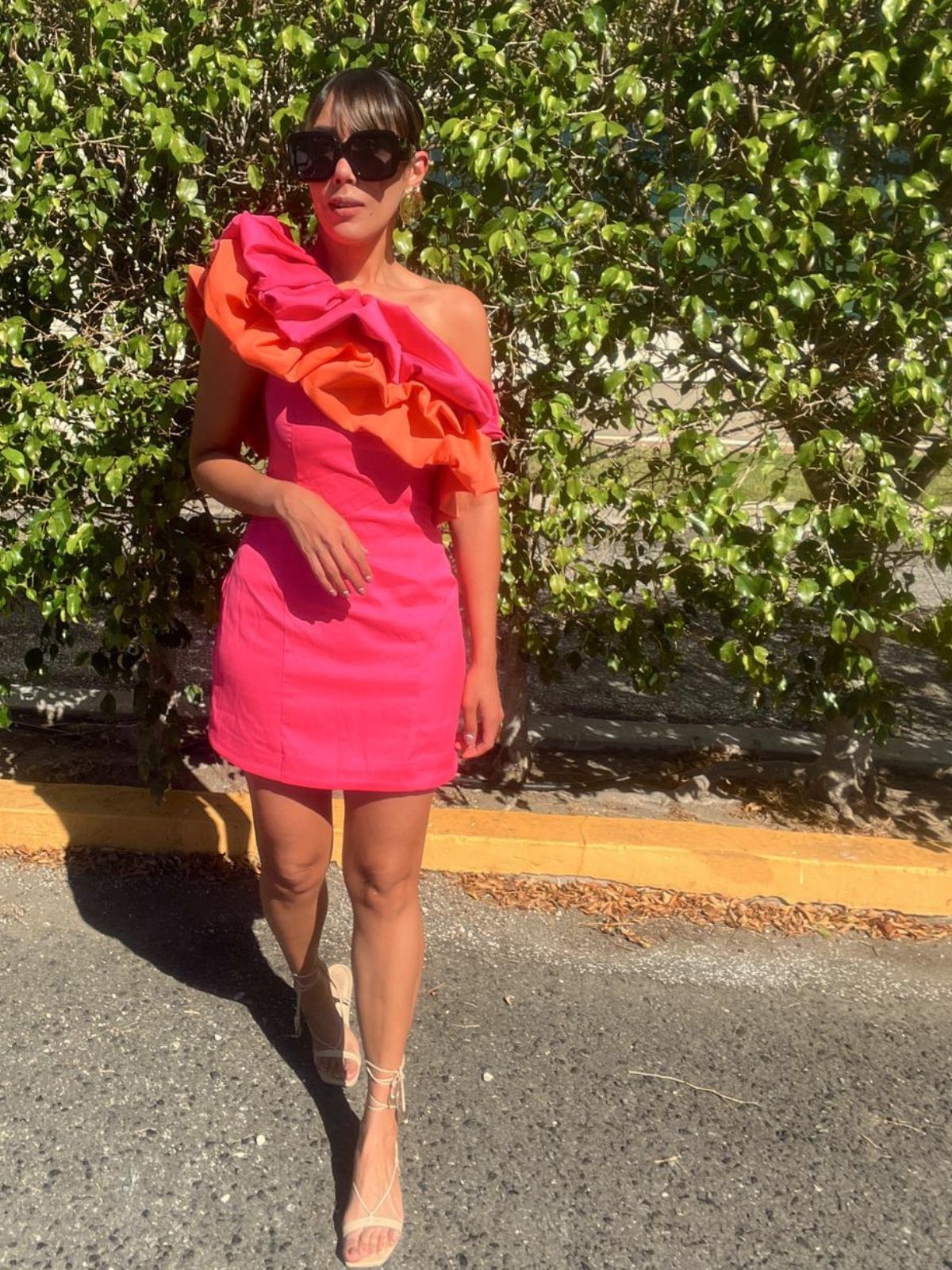 Unforgettable Bicolor Mini Dress